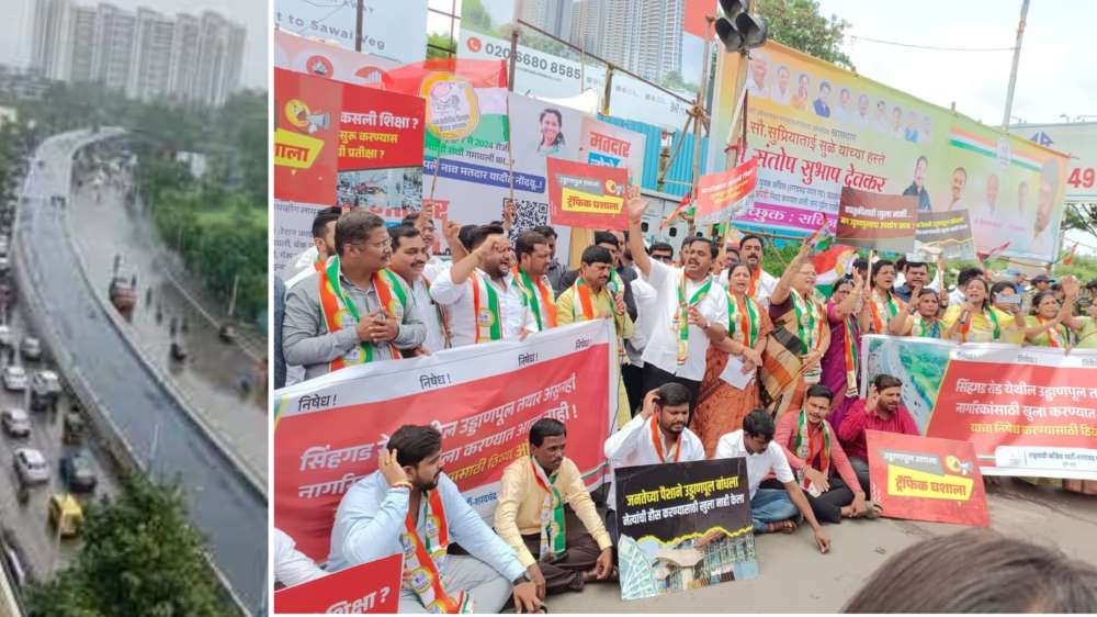 Pune: NCP-BJP Clash Over Delay In Sinhagad Road Flyover Opening