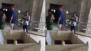 Agra Two Men Arrested for Offering ‘Gangajal’ at Taj Mahal; Video Goes Viral