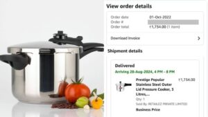 Amazon Delivers Pressure Cooker Two Years After Canceled Order, Leaving Customer and Internet in Stitches