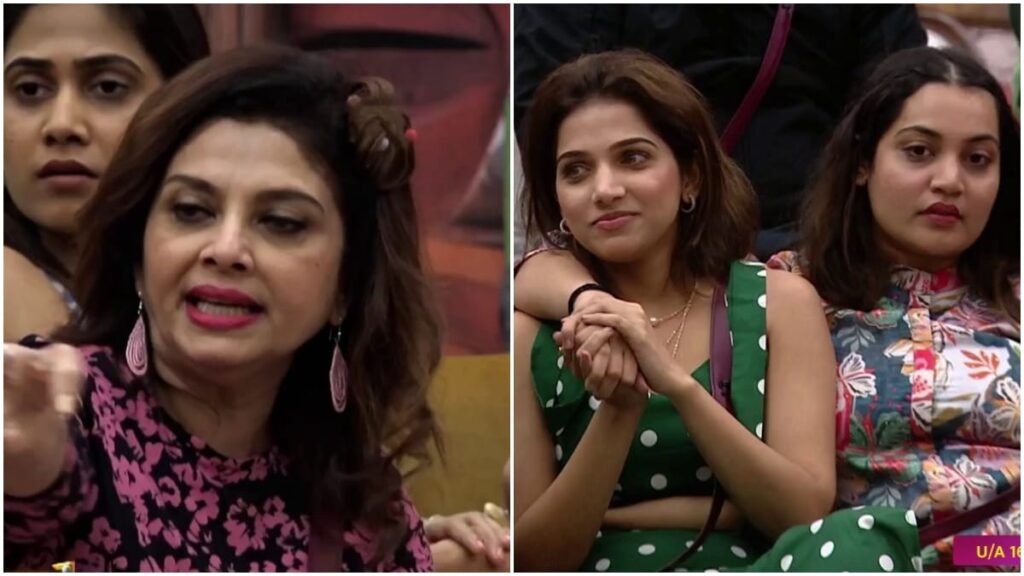 Bigg Boss Marathi 5 Varsha Usgaonkar Clashes with Nikki Tamboli Over Rule Violation