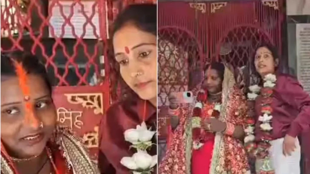 Bihar woman leaves husband to marry her niece - See video here