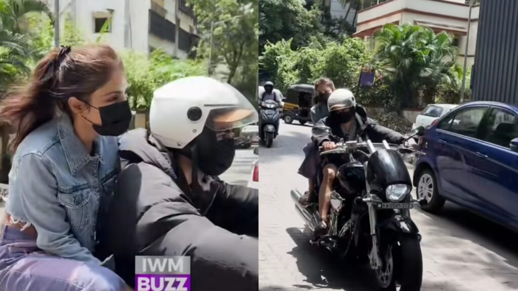 Rhea Chakraborty Spotted with Zerodha’s Nikhil Kamath Enjoying a Bike Ride—Watch the Video