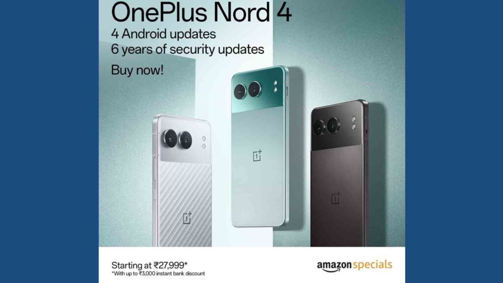 OnePlus Nord 4 Now Available for Purchase in India
