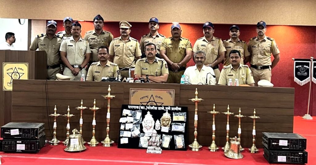 Pune Rural Police Nab Temple Thiefs Involved In 11 Thefts