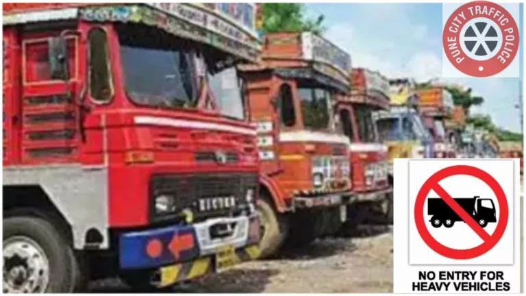 Traffic Restrictions For Heavy Vehicles
