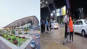 Watch SpiceJet Pilot's Creative 'Jugaad' to Enter Flooded Jaipur Airport Goes Viral