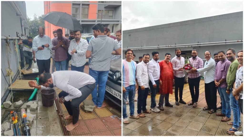 Pune: Kumar Park Infinia Society From Phursungi Celebrates Arrival Of Long-Awaited Municipal Water Supply After Five Years Of Struggle