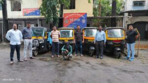 Notorious Thief Arrested For Stealing Rickshaws In Pimpri-Chinchwad, 4 Autorickshaws Seized 