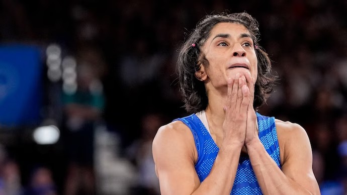 Vinesh Phogat Disqualified From Paris Olympics 2024