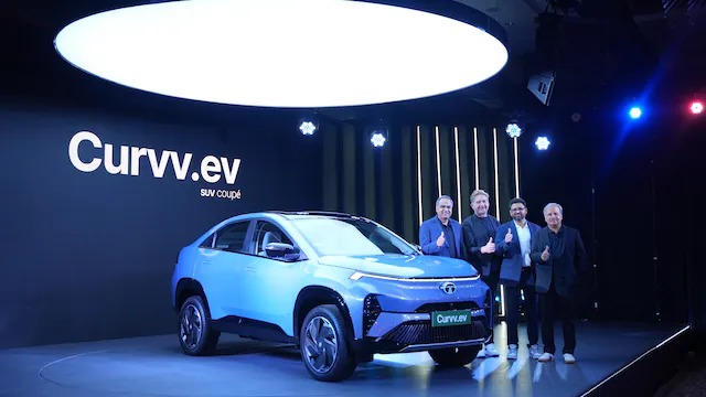 Tata Motors Unveils Curvv.ev at Rs 17.49 Lakh: New Electric SUV Set to Rival Hyundai Creta EV