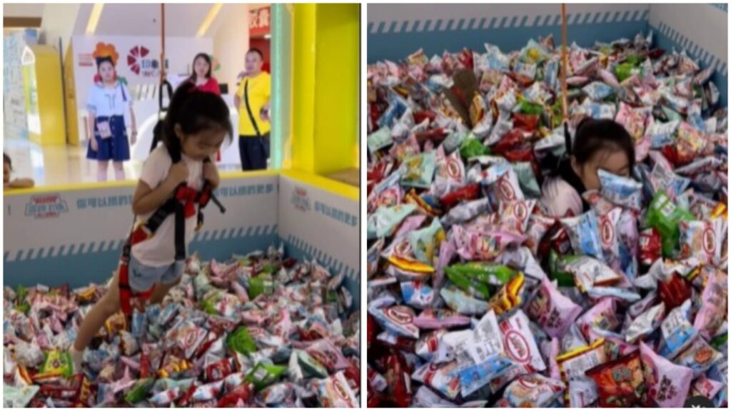 Viral Video: Young Girl's Clever Strategy in Chip Game