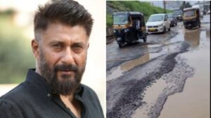 Filmmaker Vivek Agnihotri Highlights Poor Road Conditions in Pune's Hinjawadi