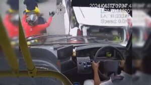 Watch | Bengaluru Flyover Chaos: Bus Driver Loses Control, Crashes Into Bikes and Cars