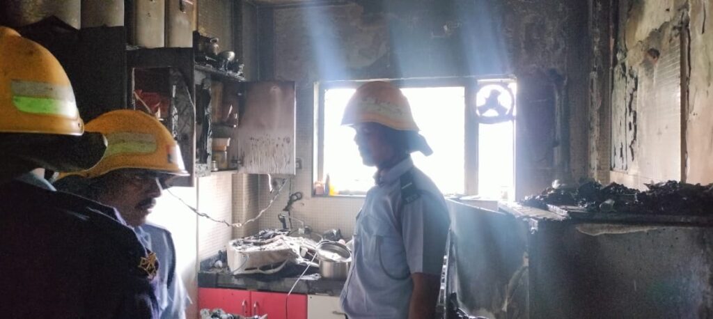Cylinder Leaks Spark Fires at Two Pune Locations: Woman Injured on Sinhagad Road