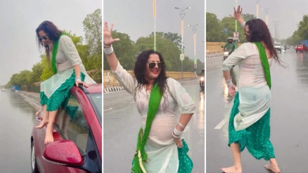 Watch: Video of Woman Dancing on Busy Road for Instagram Reels Goes Viral, UP Police Responds