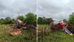 Helicopter Crashes Near Paud, Pune District; All Passengers Safe