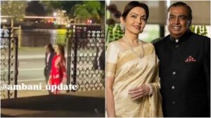 Nita and Mukesh Ambani's Low-Key Night Stroll: Watch A Rare Glimpse with Minimal Security!