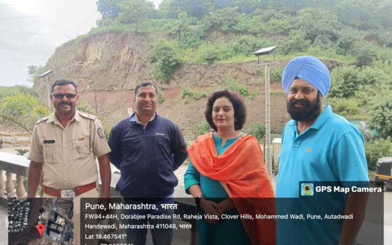 Pune: NIBM annexe citizens forum moots measures for CCT project on NIBM hill and retaining wall around loose hillock