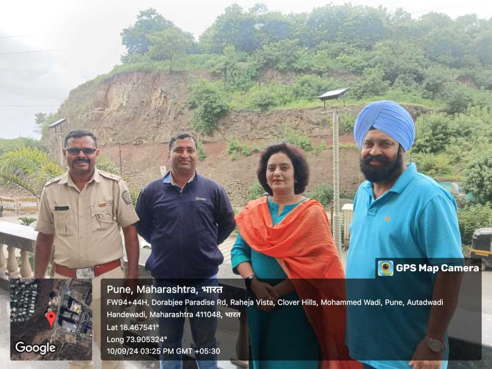 Pune: NIBM annexe citizens forum moots measures for CCT project on NIBM hill and retaining wall around loose hillock
