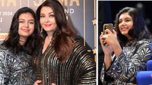 Aishwarya Rai Wins Best Actress at SIIMA 2024, Daughter Aaradhya Captures the Moment