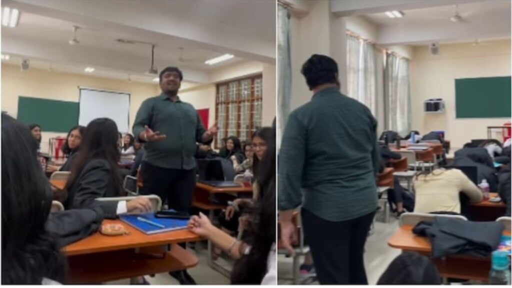 Bengaluru Professor's Epic Reaction to Student Prank Goes Viral.