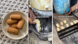 Horrible conditions at biscuit-making factory, Video goes viral