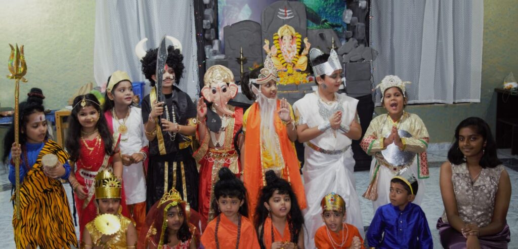Pune: Ganga Nebula Society In Viman Nagar Celebrates Ganeshotsav With Enthusiasm