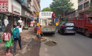 PMC takes action on potholes following President Murmu's concerns before PM Modi's arrival