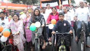 Pune On Pedals City Celebrates PM Modi's Birthday With Massive Cycle Rally