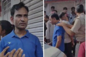 Shopkeeper Demands 'I Love You' for Recharge, Faces Street Justice After Molesting Schoolgirls