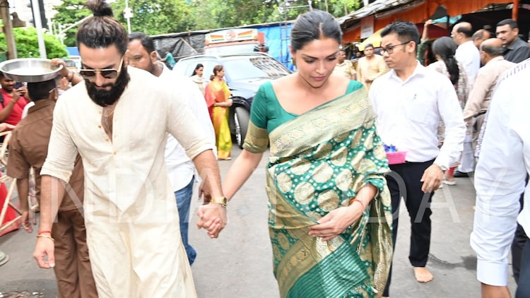 Watch Deepika Padukone and Ranveer Singh Visit Siddhivinayak Temple Ahead of Their Baby's Arrival