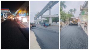 Road Repairs Underway By PMRDA From Sancheti Chowk To Pune University 