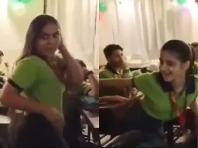 Video of girls performing to the popular song ‘Aaj ki Raat’ from Stree 2 in Kota’s famous coaching center goes viral. Check video here