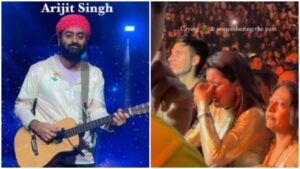 Arijit Singh's London Concert Goes Viral for Heartfelt Moment with Fan During 'O Sajni Re'