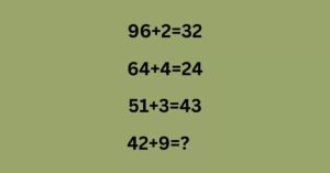 Test Your IQ: Can You Solve This Brain Teaser in Just 11 Seconds?