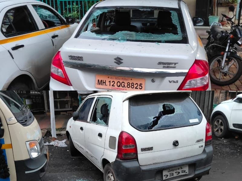 Pimpri-Chinchwad: Two Arrested for Vandalizing 14 Vehicles to Spread Fear