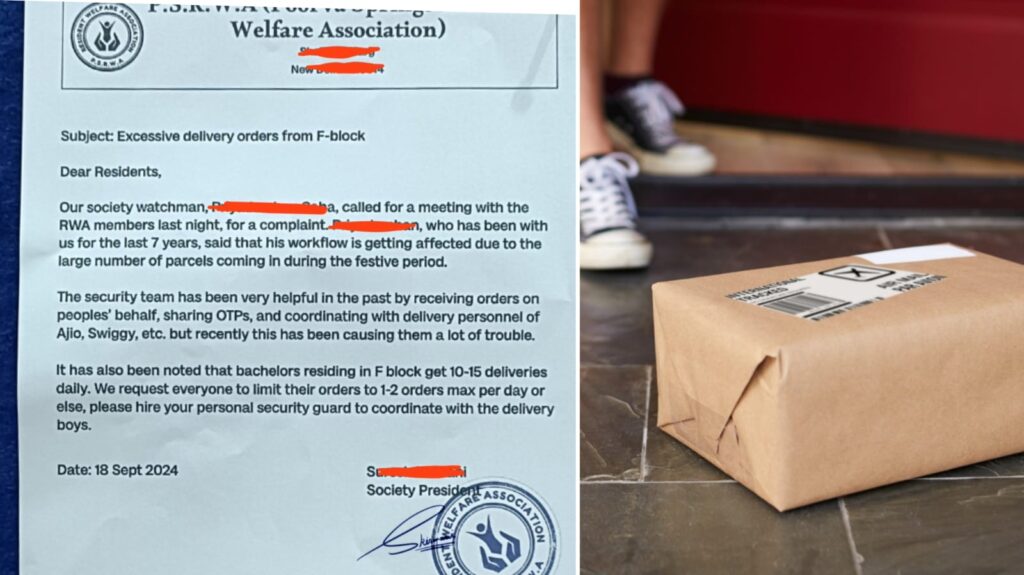 Housing Society's Notice on Bachelor Parcels Sparks Online Debate, Gains Support from X Users