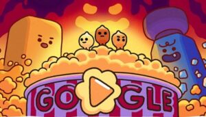 Don’t Get Popped: Google Doodle Celebrates Everyone’s Favorite Movie Snack — Popcorn