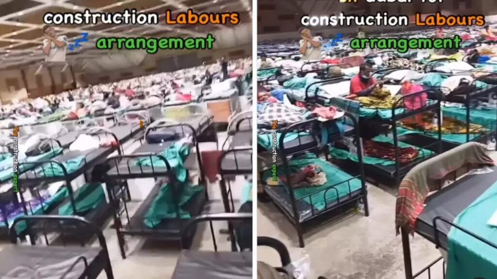 Watch: Labourers from UP & Bihar Living Condition in Dubai