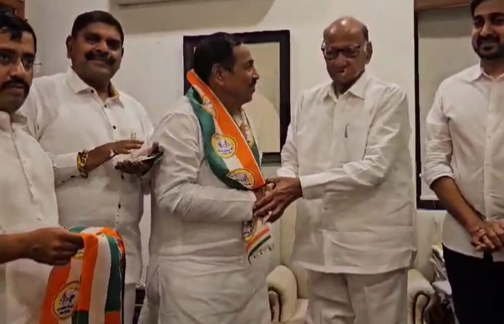 Former BJP MLA Bapu Pathare Joins NCP, Deals Blow to BJP