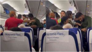 'Koi Nahi Pahuchega Delhi': Passengers Trade Threats After Scuffle on IndiGo Flight; Video Goes Viral