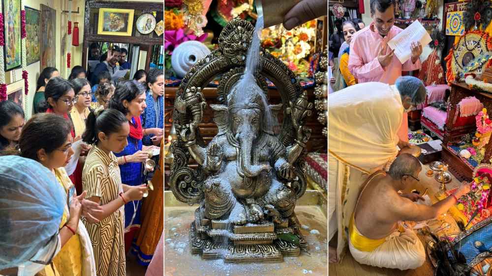 Ganesh Chaturthi Celebrations Held At Geeta Ashram In Khadki