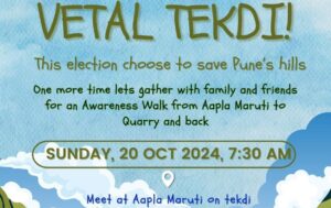 Pune Citizens Unite To Show Support For Vetal Tekdi Ahead Of State Assembly Elections