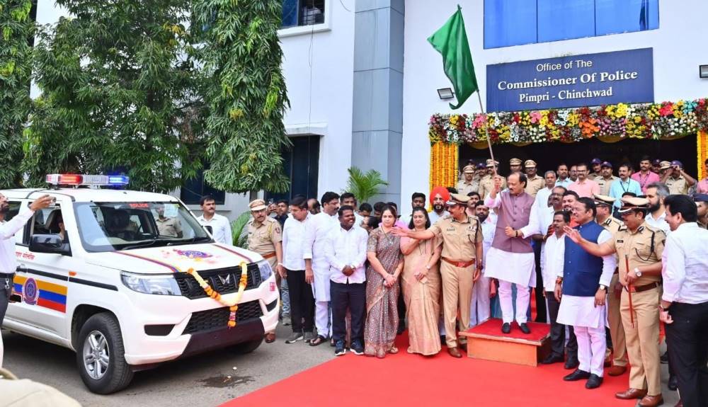 Ajit Pawar Flags Off New 57 Police Vehicles, Launches Key Initiatives In Pimpri Chinchwad  