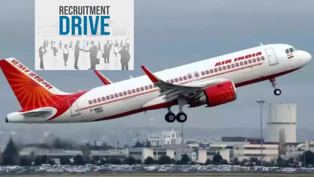 Air India Airport Services has launched a recruitment drive for 1,652 job openings
