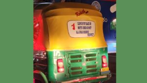 “All Girls Deserve Respect” Bengaluru Auto-Rickshaw Goes Viral for Bold Message