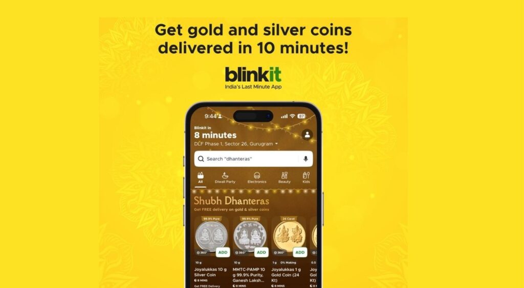 Dhanteras 2024: Swiggy Instamart, Blinkit, Bigbasket, And Zepto To Deliver Gold And Silver Coins In Just 10 Minutes