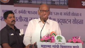 I may be 84, won't stop until Maharashtra is on the right trackSharad Pawar
