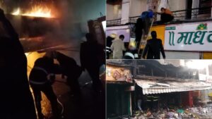 Pune: Fire breaks out in store near Railway station, no injuries reported 