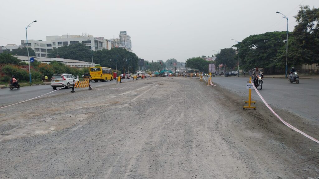 Pune News: PMC Removes BRTS Railings Near Viman Nagar, Easing Traffic Woes